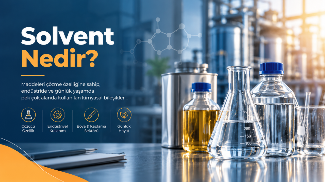 Solvent Nedir ve Endüstride Neden Önemlidir?